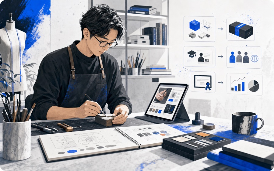 専門家・職人型のイメージ